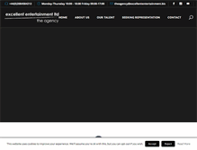 Tablet Screenshot of excellententertainment.biz